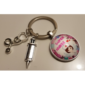 "SUPER NURSE" Sleutelhanger "SUPER NURSE" Sleutelhanger