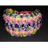 3D - kleuren armband met kralen