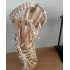 Halsband "3D Cobra"- Goud/Beige/Diamond