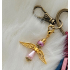 Personaliseer uw Slierten Naam Sleutelhanger