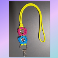 Personaliseer uw Keycord met Bloemen 