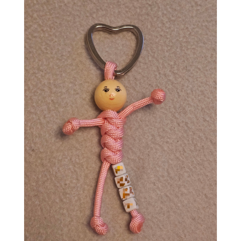 Personaliseer uw Gelukspoppetje Sleutelhangers 