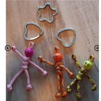 Personaliseer uw Gelukspoppetje Sleutelhangers 