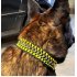 Halsband met kralen - NEON GEEL/ZWART