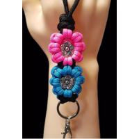 Personaliseer uw Keycord met Bloemen 