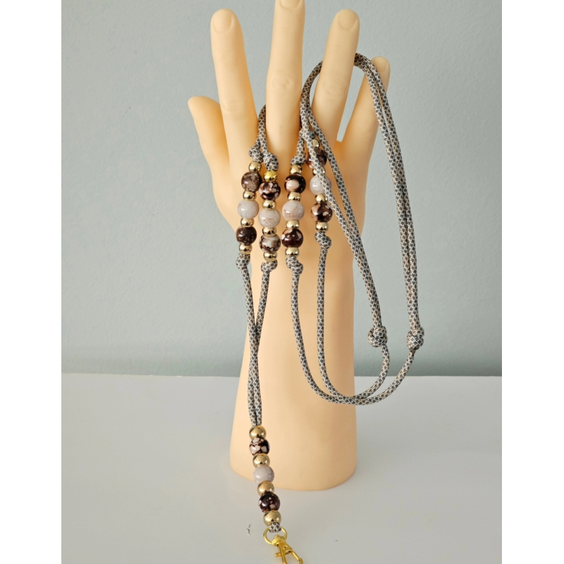 Telefoonkoord / sleutelkoord verstelbaar 