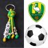 Personaliseer uw VOETBAL SLEUTELHANGER 